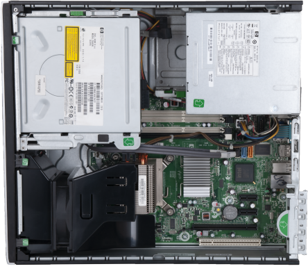 HP 6000 SFF / Intel Core 2 Quad Q8200 (4 ядра по 2.33 GHz) / 4 GB RAM / 500 GB HDD