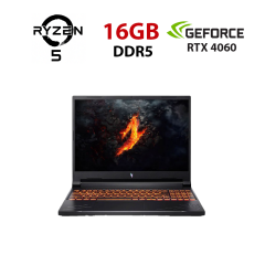 Игровой ноутбук Acer Nitro V16 ANV16-41-R12R / 16" (1920x1200) IPS / AMD Ryzen 5 8645HS (6 (12) ядер по 4.3 - 5.0 GHz) / 16 GB DDR5 / 960 GB SSD / nVidia GeForce RTX 4060, 8 GB GDDR6, 128-bit / WebCam