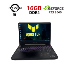 Игровой ноутбук Б-класс Asus TUF Gaming FX505DV / 15.6" (1920x1080) IPS / AMD Ryzen 5 3550H (4 (8) ядра по 2.1 - 3.7 GHz) / 16 GB DDR4 / 512 GB SSD / nVidia GeForce RTX 2060, 6 GB GDDR6, 192-bit / WebCam