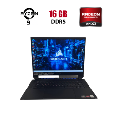 Игровой ноутбук Corsair Voyager A1600 / 16" (2560x1600) IPS / AMD Ryzen 9 6900HS (8 (16) ядер по 3.3 - 4.9 GHz) / 16 GB DDR5 / 512 GB SSD / AMD Radeon RX 6800M, 12 GB GDDR6, 192-bit / WebCam