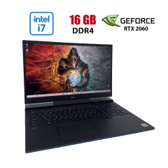 Ігровий ноутбук Dell G7 / 17.3" (1920x1080) IPS / Intel Core i7-10750H (6 (12) ядер по 2.6 - 5.0 GHz) / 16 GB DDR4 / 512 GB SSD / nVidia GeForce RTX 2060, 6 GB GDDR6, 192-bit / WebCam