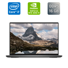 Ігровий ноутбук Dell Vostro 7620 / 16" (1920x1200) IPS / Intel Core i7-12700H (14 (20) ядер по 3.5 - 4.7 GHz) / 16 GB DDR5 / 512 GB SSD / nVidia GeForce RTX 3050 Ti, 4 GB GDDR6, 128-bit / WebCam / TouchID / Windows 11