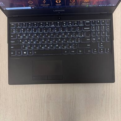 Игровой ноутбук Lenovo Legion Y540-15IRH / 15.6" (1920x1080) IPS / Intel Core i5-9300H (4 (8) ядра по 2.4 - 4.1 GHz) / 16 GB DDR4 / 128 GB SSD + 1000 GB HDD / nVidia GeForce GTX 1650, 4 GB GDDR6, 128-bit / HDMI Игровой ноутбук Lenovo Legion Y540-15IRH / 15.6" (1920x1080) IPS / Intel Core i5-9300H (4 (8) ядра по 2.4 - 4.1 GHz) / 16 GB DDR4 / 128 GB SSD + 1000 GB HDD / nVidia GeForce GTX 1650, 4 GB GDDR6, 128-bit / HDMI