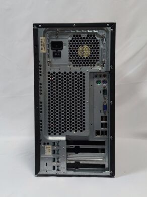 Комплект ПК: Fujitsu Esprimo P5730 E-STAR5 Tower / Intel Core 2 Duo E7500 (2 ядра по 2.93 GHz) / 4 GB DDR2 / 250 GB HDD / Intel GMA Graphics 4500 + Монітор клас Б Hyundai U90P / 17" (1280x1024) TN / DVI, VGA + Клавіатура та мишка