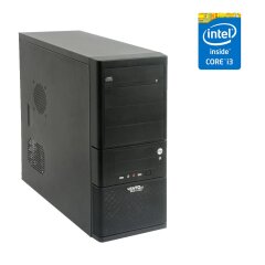 Компьютер Asus Vento A8 Tower / Intel Core i3-2120 (2 (4) ядра по 3.3 GHz) / 4 GB DDR3 / 320 GB HDD / Intel HD Graphics 2000 / 450W 