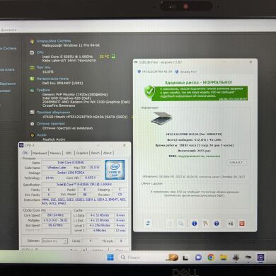 Мобільна робоча станція Б-клас Dell Precision 3540 / 15.6" (1920x1080) IPS / Intel Core i5-8265U (4 (8) ядра по 1.6 - 3.9 GHz) / 16 GB DDR4 / 512 GB SSD / AMD Radeon Pro WX 2100, 2 GB GDDR5, 64-bit / WebCam / HDMI