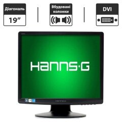 Монитор Hanns.G HA191DPB / 19" (1280x1024) TN / VGA, DVI-D / Встроенные колонки 2x 1W