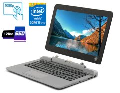 Ноутбук-трансформер HP Pro x2 612 G1 / 12.5" (1920x1080) IPS Touch / Intel Core i5-4302Y (2 (4) ядра по 1.6 - 2.3 GHz) / 8 GB DDR3 / 128 GB SSD / Intel HD Graphics 4200 / WebCam / DisplayPort / Windows 10 ліцензія