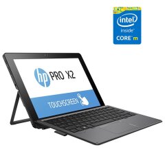 Ноутбук-трансформер HP Pro x2 612 G2 / 12" (1920x1280) UWVA / Intel Core m3-7Y30 (2 (4) ядра по 1.0 - 2.6 GHz) / 4 GB DDR3 / 128 GB SSD M.2 / Intel HD Graphics 615 / WebCam 
