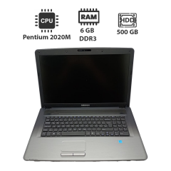 Ноутбук Acer Medion / 17.3" (1600x900) TN / Intel Pentium 2020M (2 ядра по 2.4 GHz) / 6 GB DDR3 / 500 GB HDD / Intel HD Graphics / WebCam
