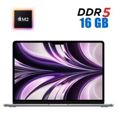 Ноутбук Apple MacBook Air 13 A2681 / 13.6" (2560x1664) IPS / Apple M2 (8 ядер по 3.49 GHz) / 8 GB DDR5 / 256 GB SSD / Apple M2 Graphics / WebCam / MacOS / Starlight
