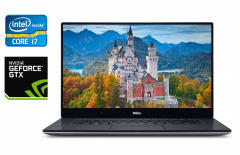 Ноутбук Б-клас Dell XPS 15 9550 / 15.6" (1920x1080) IPS / Intel Core i7-6700HQ (4 (8) ядра по 2.6 - 3.5 GHz) / 8 GB DDR4 / 256 GB SSD / nVidia GeForce GTX 960M, 2 GB GDDR5, 128-bit / HDMI / Windows 10