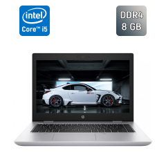 Ноутбук Б-клас HP ProBook 640 G5 / 14" (1920x1080) IPS / Intel Core i5-8365U (4 (8) ядра по 1.6 - 4.1 GHz) / 8 GB DDR4 / 256 GB SSD / Intel UHD Graphics 620 / WebCam / HDMI / Windows 10