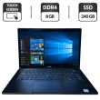 Ноутбук Dell Latitude 7480 / 14" (1920x1080) IPS Touch / Intel Core i7-6600U (2 (4) ядра по 2.6 - 3.4 GHz) / 8 GB DDR4 / 240 GB SSD / Intel HD Graphics 520 / WebCam