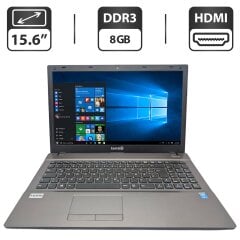 Ноутбук Terra Mobile 1529H / 15.6" (1366x768) TN / Intel Core i5-4210M (2 (4) ядра по 2.6 - 3.2 GHz) / 8 GB DDR3 / 500 GB HDD / Intel HD Graphics 4600 / WebCam / DVD-ROM