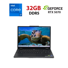 Новий ігровий ноутбук Lenovo Legion 5 15IRX10 / 15.1" (2560x1600) OLED / Intel Core i7-13650HX (14 (20) ядер по 2.6 - 4.9 GHz) / 32 GB DDR5 / 960 GB SSD / nVidia GeForce RTX 5070, 8 GB GDDR7, 128-bit / WebCam