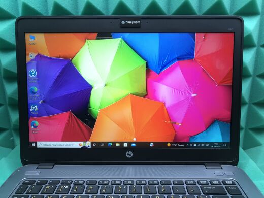 Ультрабук Б-клас HP EliteBook 840 G2 / 14" (1920x1080) IPS / Intel Core i7-5600U (2 (4) ядра по 2.6 -3.2 GHz) / 8 GB DDR3 / 128 GB SSD / Intel HD Graphics 5500 / Fingerprint / DisplayPort