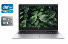 Ультрабук Б-клас HP EliteBook 850 G6 / 15.6" (3840x2160) IPS / Intel Core i7-8650U (4 (8) ядра по 1.9 - 4.2 GHz) / 16 GB DDR4 / 256 GB SSD / Intel UHD Graphics / WebCam / Fingerprint