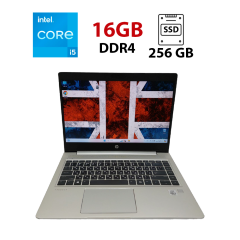 Ультрабук Б-класс HP ProBook 440 G7 / 14" (1920x1080) IPS / Intel Core i5-10210U (4 (8) ядра по 1.6 - 4.2 GHz) / 16 GB DDR4 / 256 GB SSD / Intel UHD Graphics / WebCam / Fingerprint