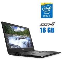 Ультрабук Dell Latitude 3400 / 14" (1920x1080) IPS / Intel Core i5-8250U (4 (8) ядра по 1.6 - 3.4 GHz) / 16 GB DDR4 / 240 GB SSD / Intel UHD Graphics / WebCam