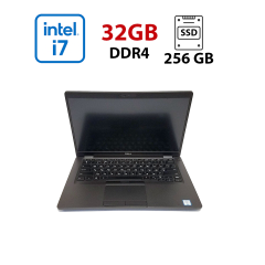 Ультрабук Dell Latitude 5401 / 14" (1920x1080) IPS / Intel Core i7-9850H (6 (12) ядер по 2.6 - 4.6 GHz) / 32 GB DDR4 / 256 GB SSD M2 NVMe / Intel UHD Graphics 630 / WebCam / Win 10 Pro Lic