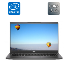 Ультрабук Dell Latitude 7400 / 14" (1920x1080) IPS / Intel Core i5-8365U (4 (8) ядра по 1.6 - 4.1 GHz) / 16 GB DDR4 / 256 GB SSD / Intel UHD Graphics / TouchID / WebCam / Windows 10