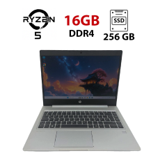 Ультрабук HP ProBook 445 G6 / 14" (1920x1080) IPS / AMD Ryzen 5 3500U (4 (8) ядра по 2.1 - 3.7 GHz) / 16 GB DDR4 / 256 GB SSD / AMD Radeon Vega 8 Graphics / WebCam