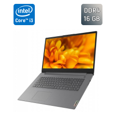 Ультрабук Lenovo IdeaPad 3 17IAU7 / 17.3" (1600x900) TN / Intel Core i3-1215U (6 (8) ядер по 3.3 - 4.4 GHz) / 16 GB DDR4 / 256 GB SSD / Intel UHD Graphics / WebCam / HDMI