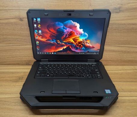 Защищенный ноутбук Dell Latitude 14 Rugged 5414 / 14" (1920x1080) IPS / Intel Core i5-6300U (2 (4) ядра по 2.4 - 3.0 GHz) / 16 GB DDR4 / 512 GB SSD / Intel HD Graphics 520 / WebCam / VGA / Windows 10