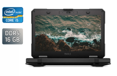 Защищенный ноутбук Dell Latitude 14 Rugged 5414 / 14" (1920x1080) IPS / Intel Core i5-6300U (2 (4) ядра по 2.4 - 3.0 GHz) / 16 GB DDR4 / 512 GB SSD / Intel HD Graphics 520 / WebCam / VGA / Windows 10