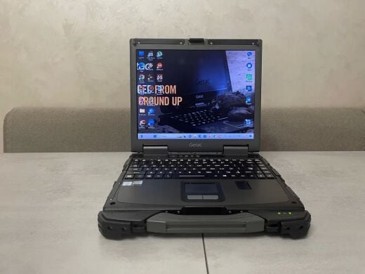 Захищений ноутбук Getac B300 G6 / 13.3" (1024x768) TN Touch / Intel Core i7-6500U (2 (4) ядра по 2.5 - 3.1 GHz) / 8 GB DDR4 / 500 GB HDD / Intel HD Graphics 520 / DVD-RW / Fingerprint / 4G LTE / GPS