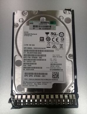 Жесткий диск 2.5" HP \ HPE 2.4Tb SAS 12G 10000RPM \ 10K 256Mb cache HDD