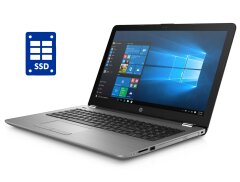 Ноутбук HP 250 G6 / 15.6" (1920x1080) TN / Intel Core i3-7020U (2 (4) ядра по 2.3 GHz) / 8 GB DDR4 / 256 GB SSD / Intel HD Graphics 620 / WebCam / DVD-ROM / Win 10 Pro