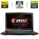 Ігровий ноутбук MSI GT62VR 6RE Dominator Pro / 15.6" (1920x1080) TN / Intel Core i7-6700HQ (4 (8) ядра по 2.6 - 3.5 GHz) / 16 GB DDR4 / 256 GB SSD + 1000 GB HDD / nVidia GeForce GTX 1070, 8 GB GDDR5, 256-bit / WebCam / HDMI купити