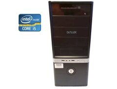 ПК Б-клас Delux Tower / Intel Core i5-2400 (4 ядра по 3.1 - 3.4 GHz) / 8 GB DDR3 / 128 GB SSD / Intel HD Graphics 2000 / 350W