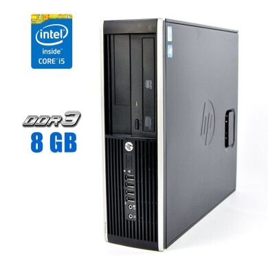 Компьютер HP Compaq 8300 Elite SFF / Intel Core i5-3450 (4 ядра по 3.1 - 3.5 GHz) / 8 GB DDR3 / 512 GB SSD / Intel HD Graphics 2500 / DVD-ROM Компьютер HP Compaq 8300 Elite SFF / Intel Core i5-3450 (4 ядра по 3.1 - 3.5 GHz) / 8 GB DDR3 / 512 GB SSD / Intel HD Graphics 2500 / DVD-ROM