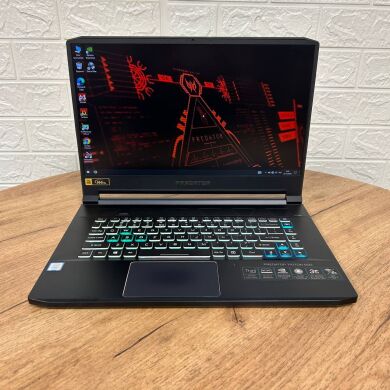 Ігровий ноутбук Б-клас Acer Predator Triton 500 PT515-51 / 15.6" (1920x1080) IPS / Intel Core i7-9750H (6 (12) ядер по 2.6 - 4.5 GHz) / 16 GB DDR4 / 512 GB SSD / nVidia GeForce RTX 2060, 6 GB GDDR6, 192-bit / WebCam