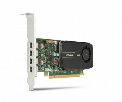 Дискретная видеокарта nVidia Quadro NVS 510, 2 GB GDDR3, 128-bit / 4x miniDP