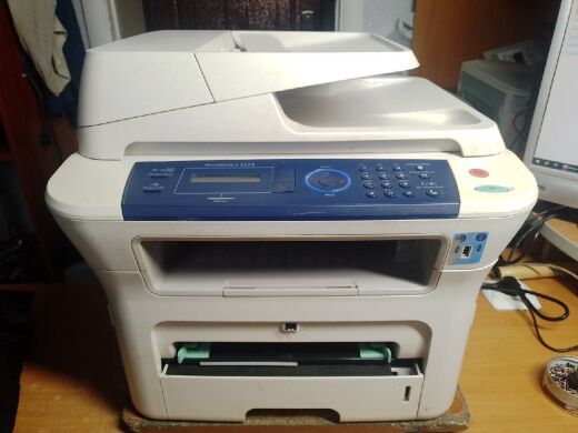 МФУ Б-класс Xerox WorkCentre 3220 / Лазерная монохромная печать / 1200x1200 dpi / 28 стр./мин / A4 / USB 2.0, Ethernet / Дуплекс