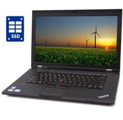 Ноутбук Lenovo ThinkPad L530 / 15" (1366x768) TN / Intel Core i3-2370M (2 (4) ядра по 2.4 GHz) / 8 GB DDR3 / 320 GB HDD / Intel HD Graphics 3000 / WebCam / DVD-ROM