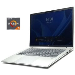 Ультрабук HP EliteBook 645 G11 / 14" (1920x1200) IPS / AMD Ryzen 5 Pro 7535U (6 (12) ядер по 2.9 - 4.55 GHz) / 16 GB DDR5 / 256 GB SSD / AMD Radeon 660M Graphics / WebCam / Win 11