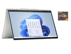 Новий ноутбук-трансформер HP Envy x360 15-fh0013dx / 15.6" (1920x1080) IPS Touch / AMD Ryzen 5 7530U (6 (12) ядер по 2.0 - 4.5 GHz) / 16 GB DDR4 / 512 GB SSD / AMD Radeon Vega Graphics / WebCam / Win 11 Home