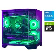 Игровой ПК GAMING PC Tower / Intel Core i5-14600KF (14 (20) ядер по 3.5 - 5.3 GHz) / 16 GB DDR5 / 1000 GB SSD / nVidia GeForce RTX 3080, 10 GB GDDR6X, 320-bit