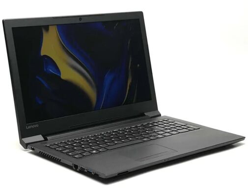 Ноутбук Lenovo V110-15AST / 15.6" (1366x768) TN / AMD A9-9410 (2 ядра по 2.9 - 3.5 GHz) / 8 GB DDR4 / 256 GB SSD / AMD Radeon R5 Graphics / DVD-RW / WebCam / Win 10 Home