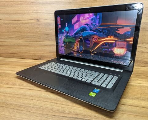 Ноутбук Б-класс HP ENVY m7-n101dx / 17.3" (1920x1080) UWVA Touch / Intel Core i7-5500U (2 (4) ядра по 2.4 - 3.0 GHz) / 12 GB DDR4 / 480 GB SSD / nVidia GeForce 940M, 2 GB DDR3, 64-bit / WebCam / Windows 10