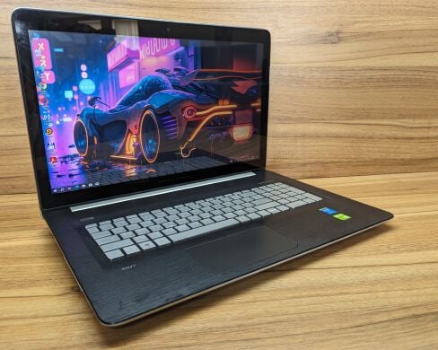 Ноутбук Б-класс HP ENVY m7-n101dx / 17.3" (1920x1080) UWVA Touch / Intel Core i7-5500U (2 (4) ядра по 2.4 - 3.0 GHz) / 12 GB DDR4 / 480 GB SSD / nVidia GeForce 940M, 2 GB DDR3, 64-bit / WebCam / Windows 10