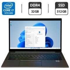 Мобильная рабочая станция HP ZBook Firefly 14 G7 / 14" (1920x1080) IPS / Intel Core i7-10510U (4 (8) ядра по 1.8 - 4.9 GHz) / 32 GB DDR4 / 512 GB SSD M.2 / Intel UHD Graphics / WebCam / Fingerprint / Windows 11 Pro
