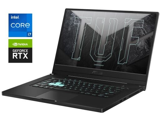 Ігровий ноутбук Asus TUF Dash F15 FX516PE / 15.6" (1920x1080) IPS / Intel Core i7-11370H (4 (8) ядра по 3.0 - 4.8 GHz) / 16 GB DDR4 / 512 GB SSD / nVidia GeForce RTX 3050 Ti, 4 GB GDDR6, 128-bit