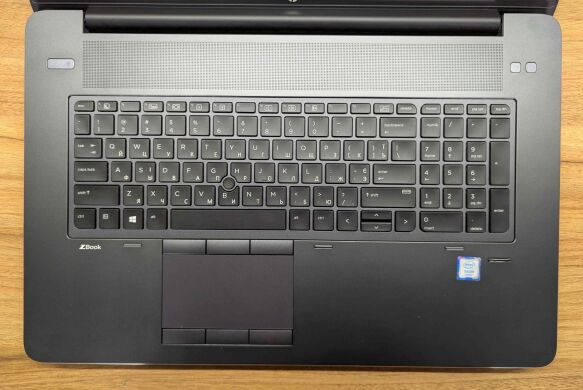 Мобильная рабочая станция HP zBook 17 G3 / 17.3" (1920x1080) IPS / Intel Xeon E3-1575M v5 (4 (8) ядра по 3.0 - 3.9 GHz) / 32 GB DDR4 / 1000 GB SSD / nVidia Quadro M5000M, 8 GB GDDR5, 256-bit / WebCam / Fingerprint / Windows 10