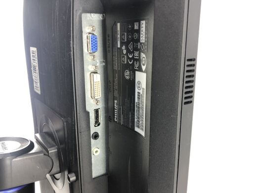 Монітор Philips 241S6Q / 24" (1920x1080) AH-IPS / DisplayPort, DVI, VGA,